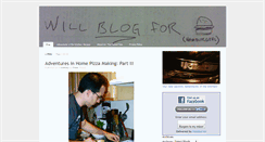 Desktop Screenshot of bloggingforburgers.com