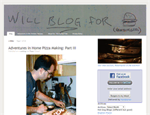 Tablet Screenshot of bloggingforburgers.com
